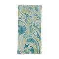 Saro Lifestyle SARO 150.A20S 20 in. Square Linen Table Napkins with Distressed Paisley Design - Set of 4 150.A20S